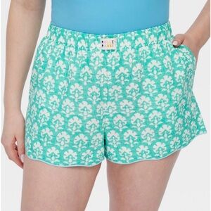 Roller Rabbit Women’s Stamped Poplin Boxer Shorts